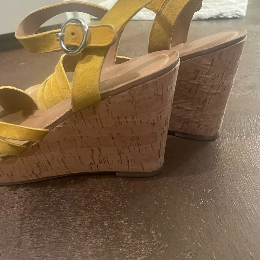 Franco Sarto cork wedge heels - Picture 4 of 5